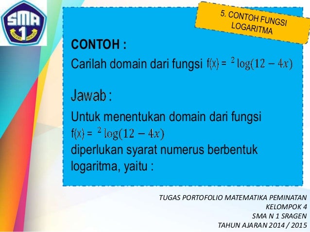 Presentasi Matematika (peminatan) EKSPONEN dan LOGARITMA