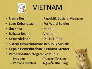 Presentasi Negara Vietnam Tugas Ips