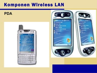 Komponen Wireless LAN
PDA
 