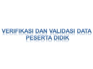 Presentasi NISN [SLIDE SHARE]