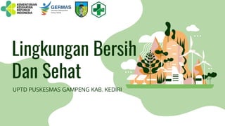 Lingkungan Bersih
Dan Sehat
UPTD PUSKESMAS GAMPENG KAB. KEDIRI
 