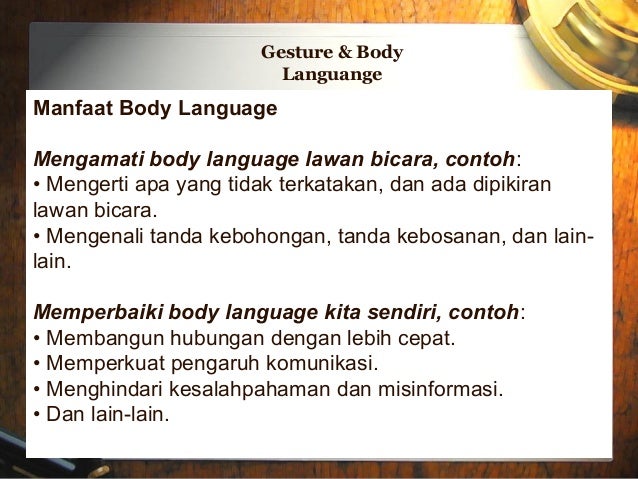 Presentasi pelatihan televisi