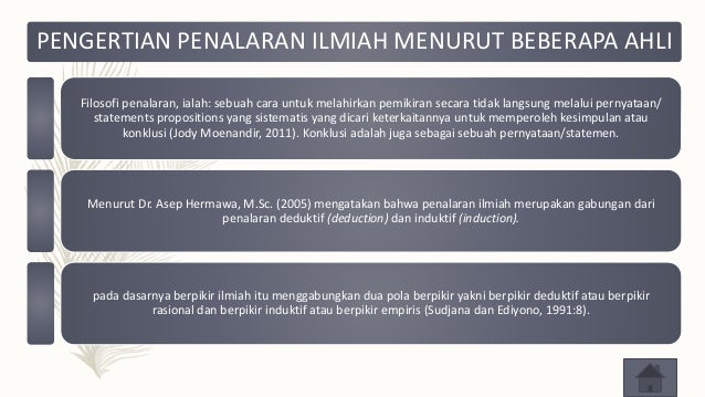 Presentasi Penalaran Ilmiah