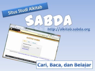 Alkitab SABDA | PPTX
