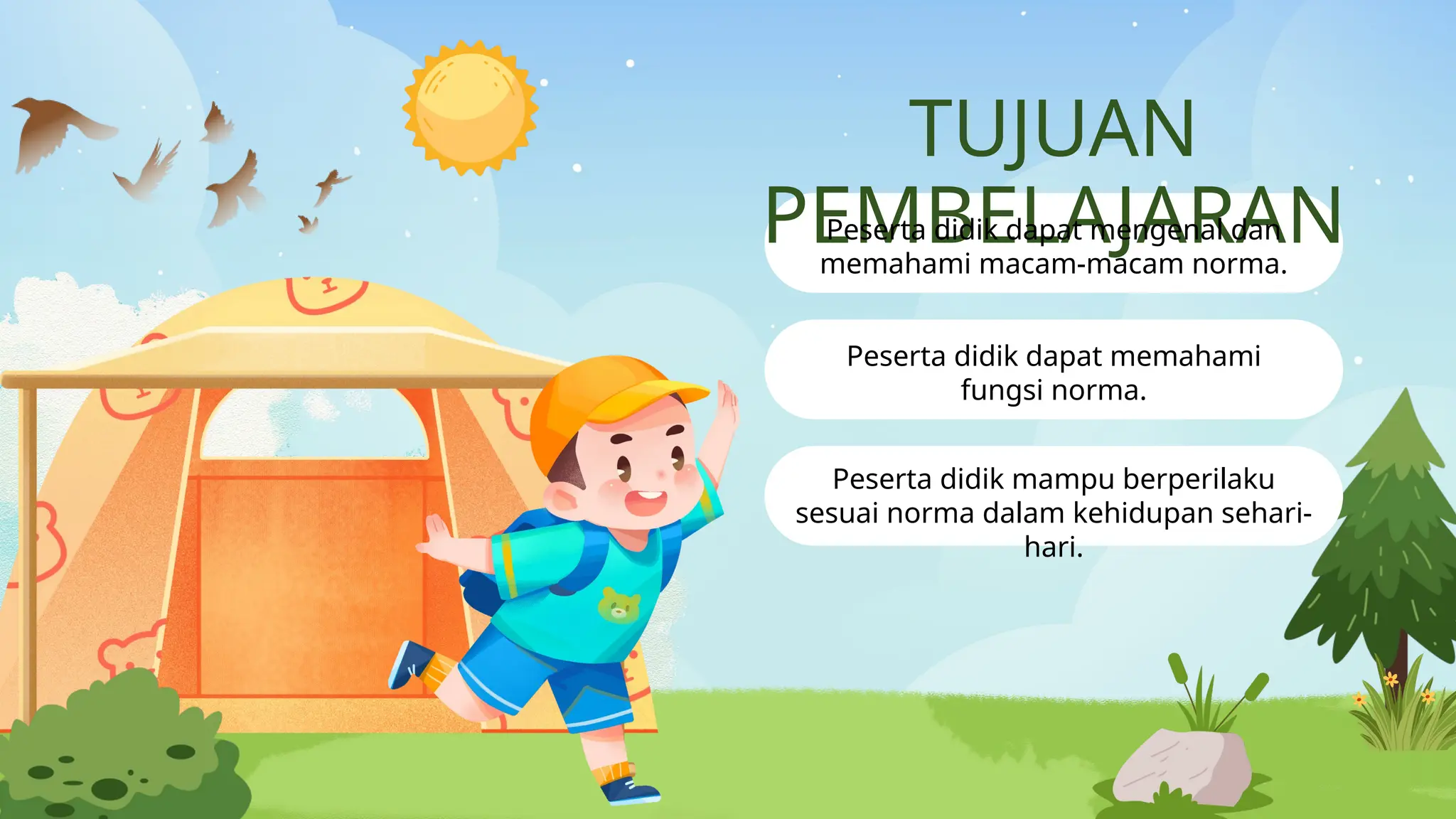 Presentasi pendidikan macam macam norma dalam kehidupan masyarakat biru