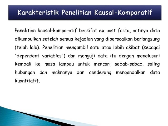 KAUSAL KOMPARATIF PDF