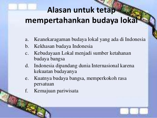 Presentasi pengaruh globalisasi terhadap budaya bangsa