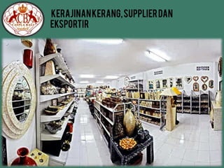 KerajinanKerang,Supplierdan
Eksportir
 