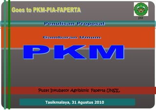 pia




Pusat Inkubator Agribisnis Faperta UNSIL


   Tasikmalaya, 31 Agustus 2010
 