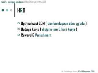 Contoh Raker Presentasi Raker | PPT