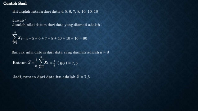 Statistika Dasar