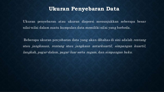 Statistika Dasar