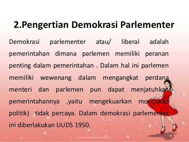 Demokrasi Parlementer