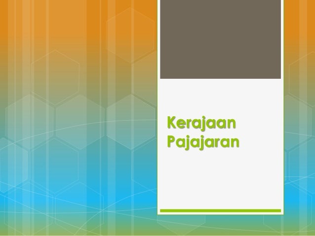 Peta Kerajaan Pajajaran