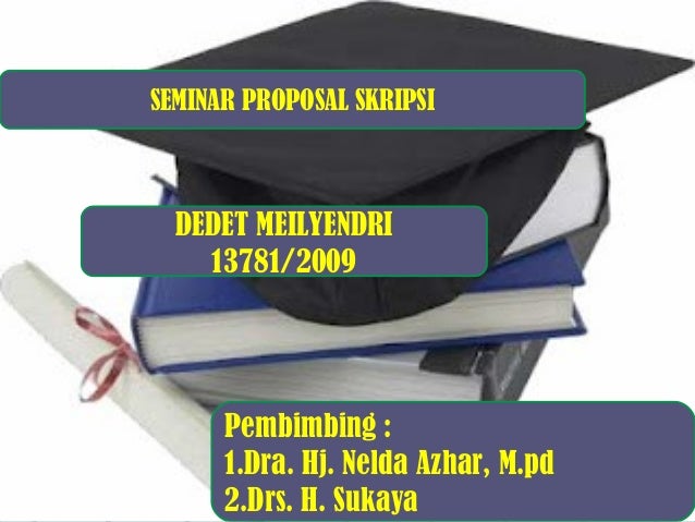 Contoh Ppt Seminar Proposal Pendidikan  Galeri Sampul