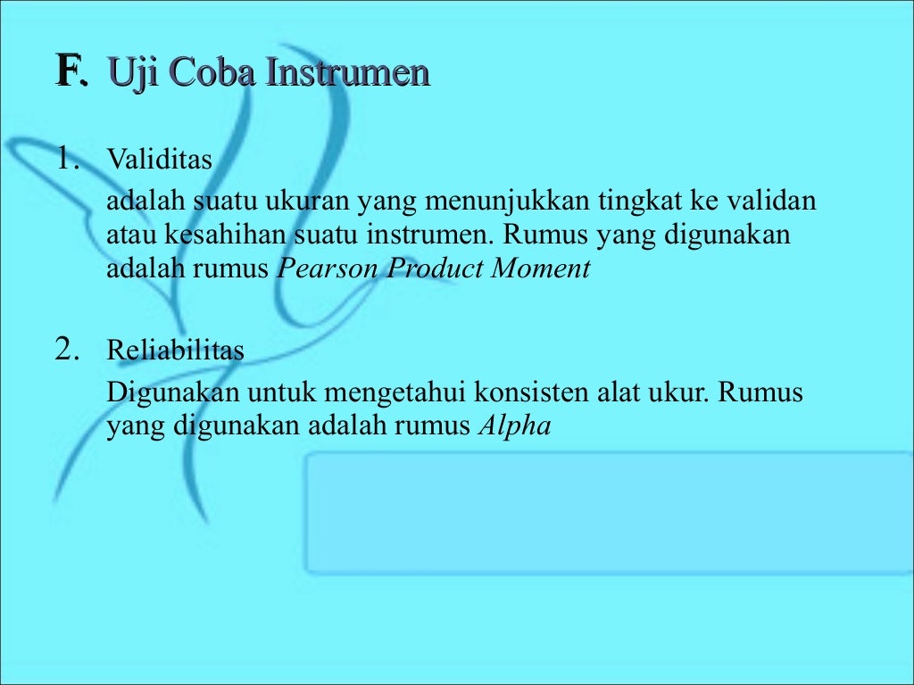 Presentasi seminar proposal