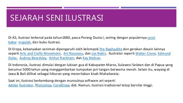 Seni Budaya & Kesenian : SENI ILUSTRASI