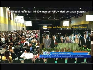 Tambang Marmer Sichuan – Kerja sama UFUN &
Otoritas Perdagangan China
Gelar acara penandatangan kerjasama
Pada tgl. 26 Oktober 2014
Bangkok - Thailand
Han Bai YuHan Bai Yu
Marble MiningMarble MiningDihadiri lebih dari 10,000 member UFUN dari berbagai negaraDihadiri lebih dari 10,000 member UFUN dari berbagai negara
Disaksikan oleh Ratu Sirikit dari Kerajaan ThailandDisaksikan oleh Ratu Sirikit dari Kerajaan Thailand
 