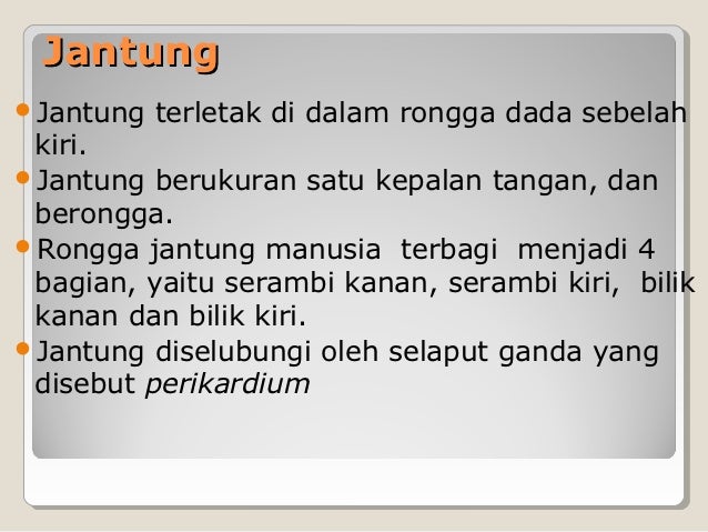 Presentasi sistem peredaran darah