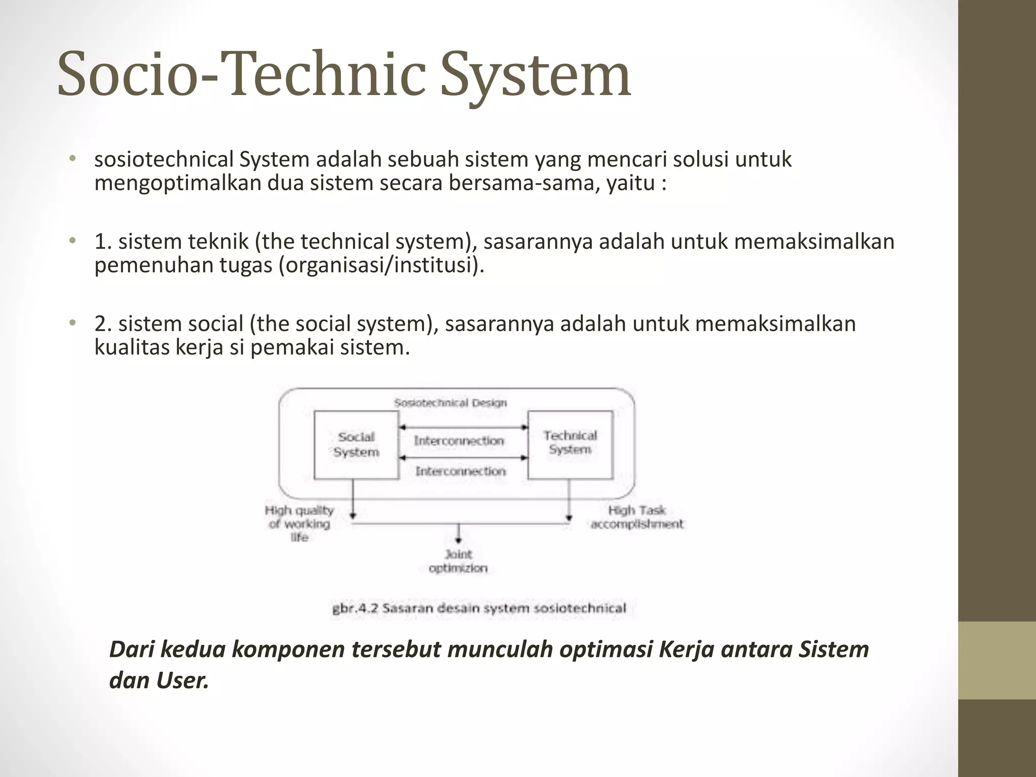 Presentasi socio technical theory | PPTX