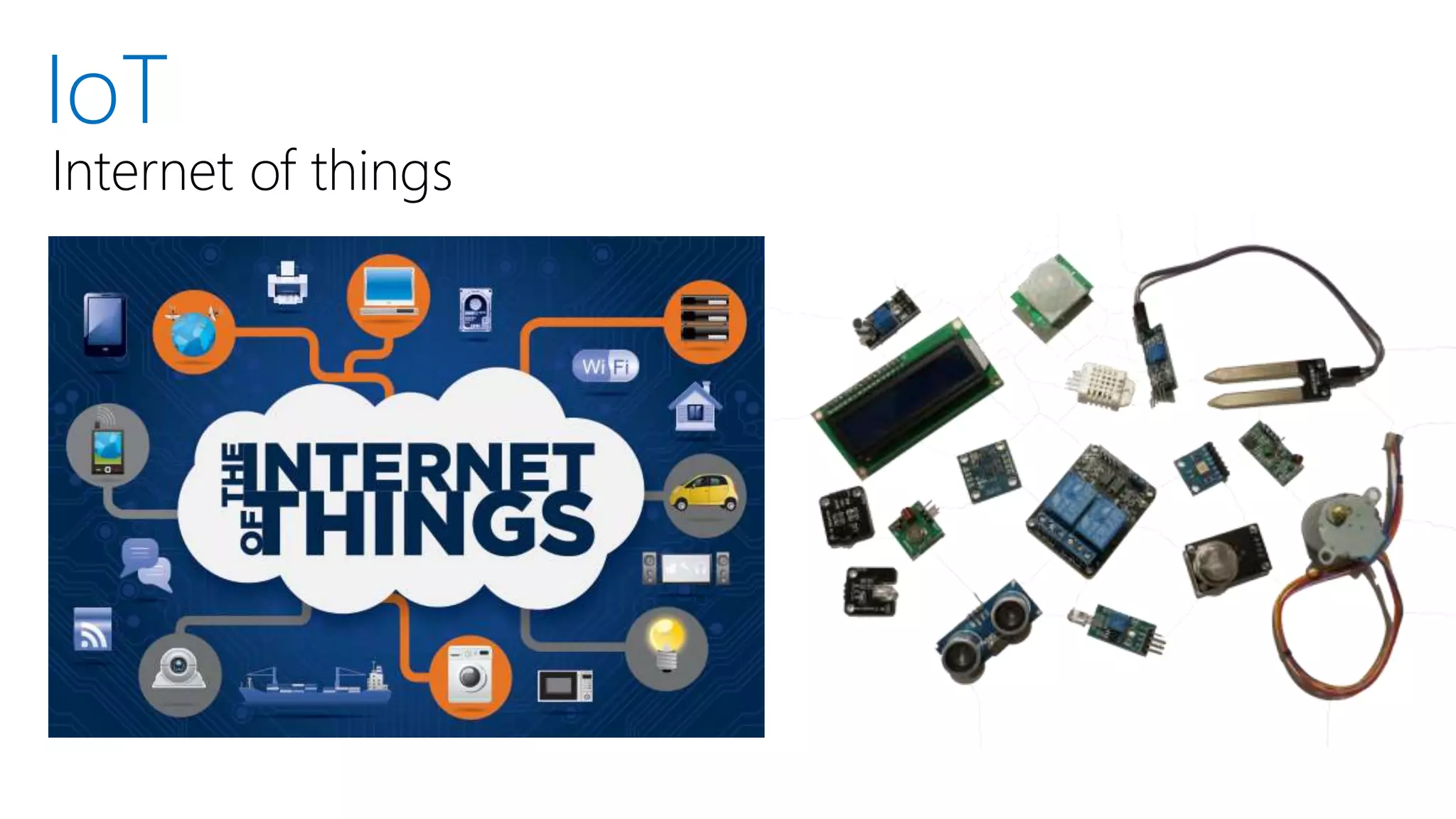IoT
Internet of things
 