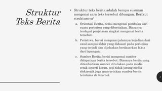 Presentasi Teks Berita