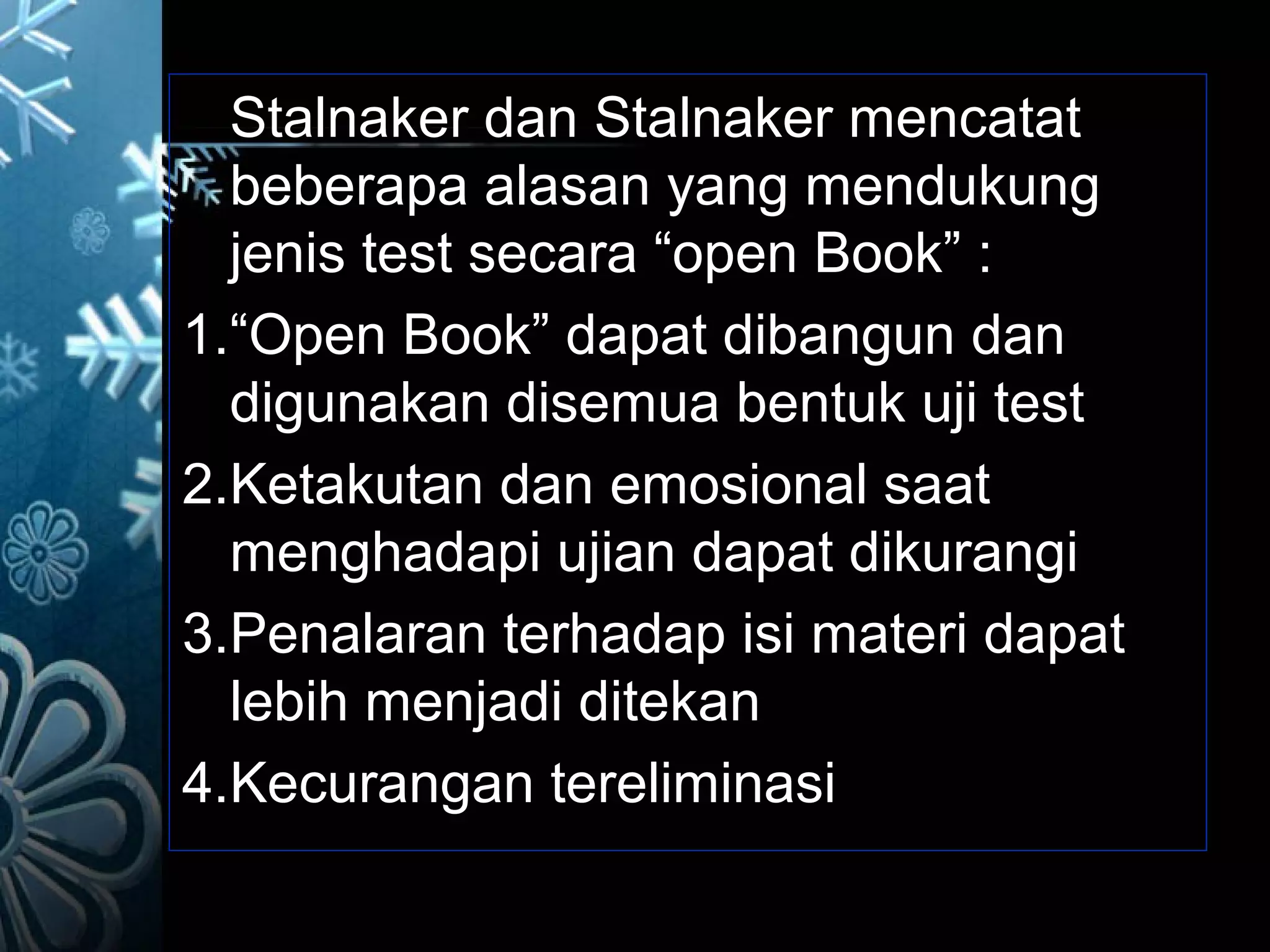 Presentasi test specifications | PPT