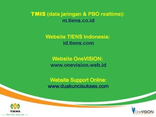 Presentasi Tiens OneVISION Terbaru