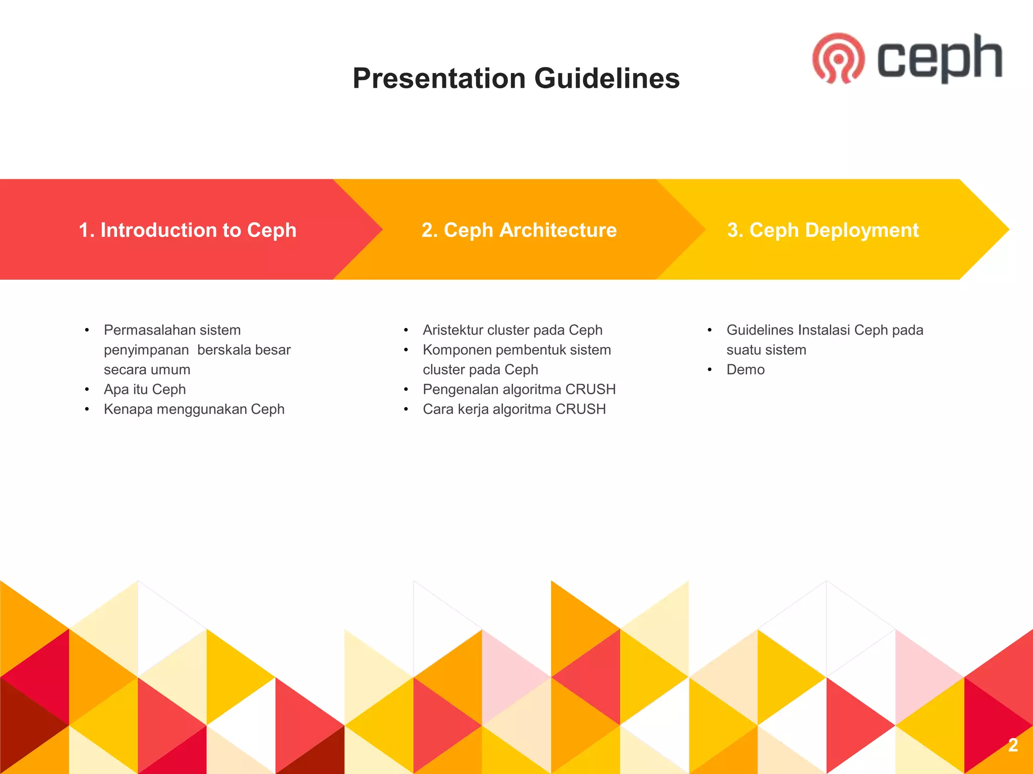 ceph software defined storage | PPT