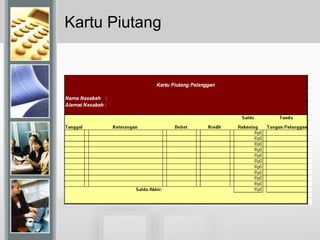 Kartu Piutang
 
