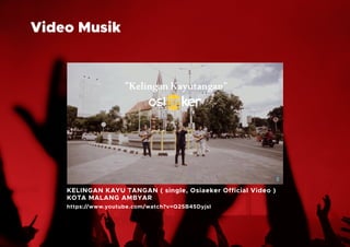 Video Musik
KELINGAN KAYU TANGAN ( single, Osiaeker Official Video )
KOTA MALANG AMBYAR
https://www.youtube.com/watch?v=Q2...