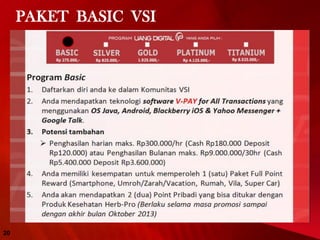 PAKET BASIC VSI
20
 