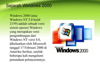 Windows 2000 | PPT