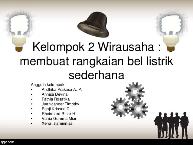 Rangkaian Bel Listrik