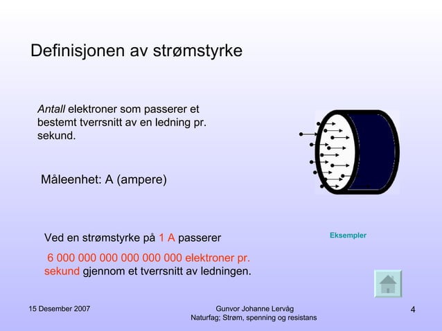 Presentasjon Elektrisitet | PPT
