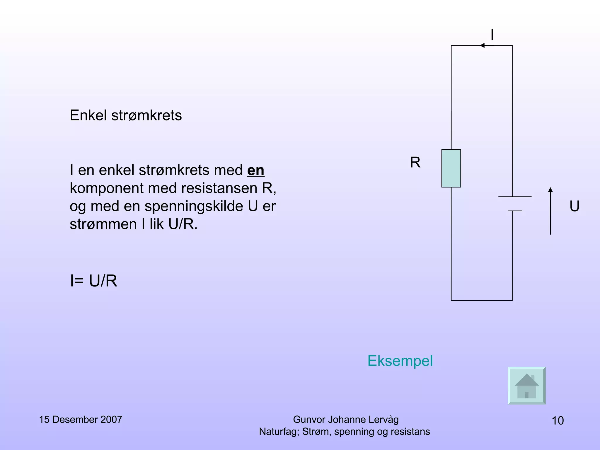 Presentasjon Elektrisitet | PPT