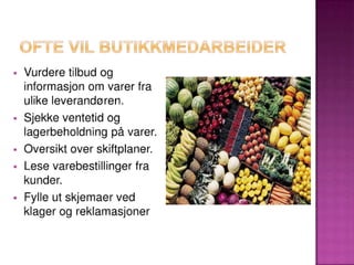 Presentasjon fra gruppe 1