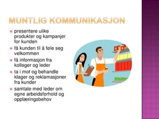 Presentasjon fra gruppe 1