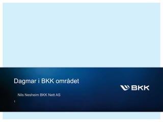 Dagmar i BKK området

    Nils Nesheim BKK Nett AS
1
 