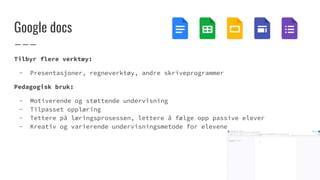 Google docs | PPTX