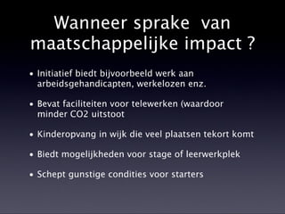 Creatief met Leegstand