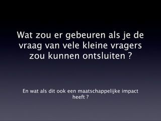 Creatief met Leegstand