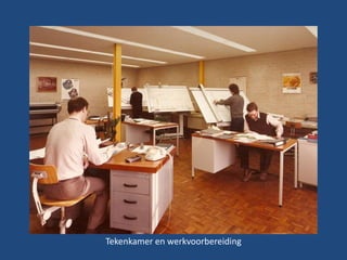 Tekenkamer en werkvoorbereiding

 