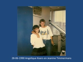 28-06-1990 Angelique Koers en Jeanine Timmermans

 