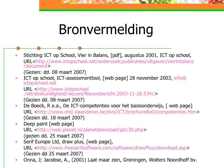 Presentatie Beeldende Vorming