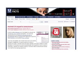 Presentatie Belastingdienst 20 10 2008