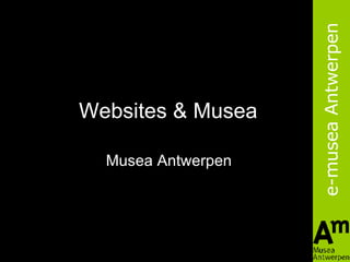 Websites & Musea Musea Antwerpen 