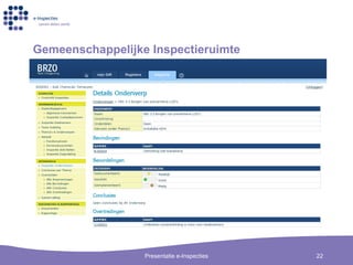 Gemeenschappelijke Inspectieruimte 