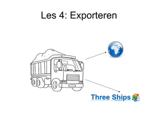 Les 4: Exporteren 