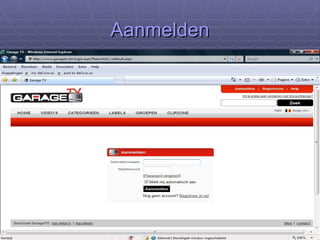 Aanmelden 